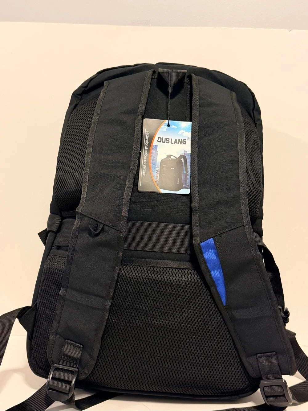 NWT Duslang Black Laptop Backpack